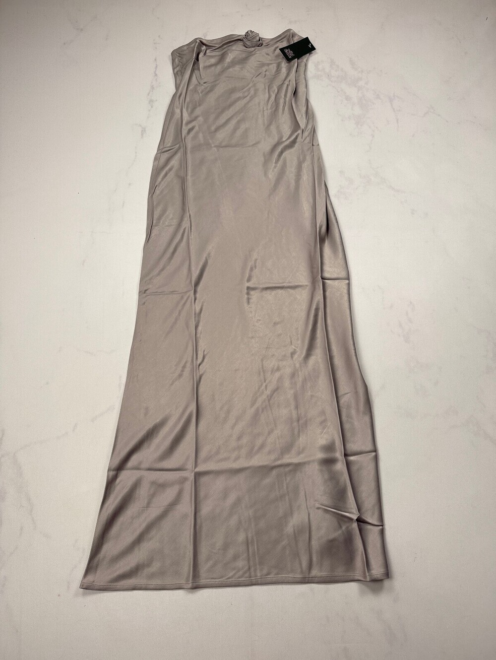 Wild Fable Maxi Dress Dove Gray Modern Classic Statement Piece - Womens S